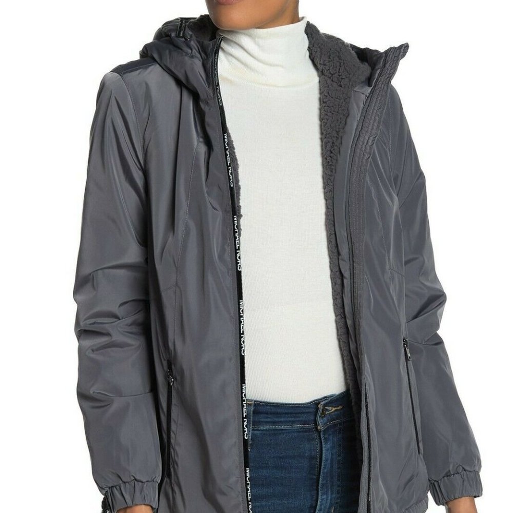 Michael Kors Missy Faux Shearling Jacket
